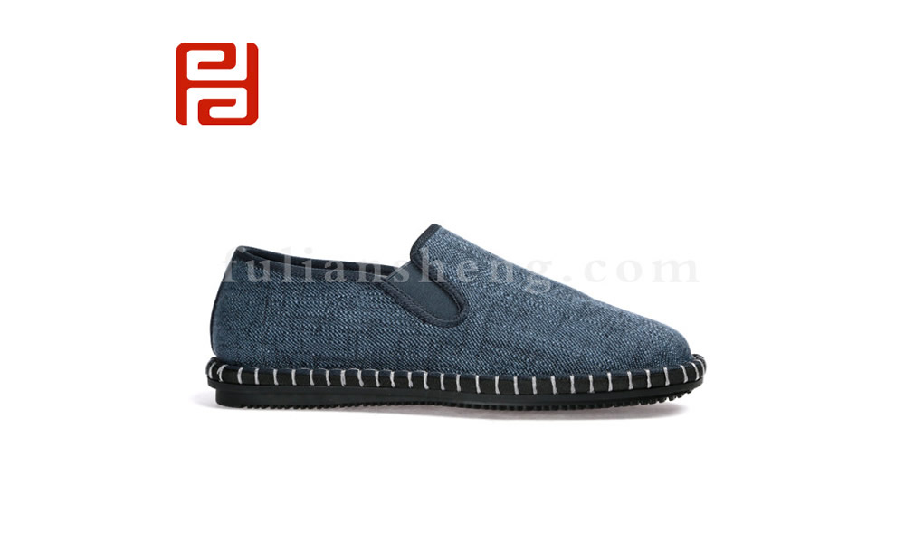 中國風(fēng)夏季男士帆布鞋休閑鞋透氣老北京布鞋圖片