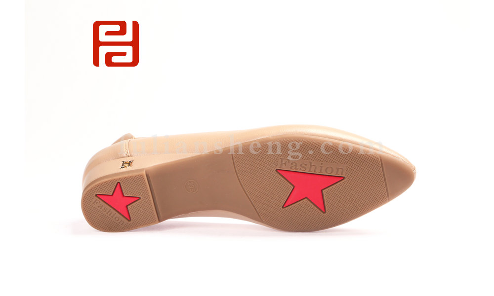 福連升休閑商務女鞋防水布鞋坡跟軟底工裝鞋20春圖片