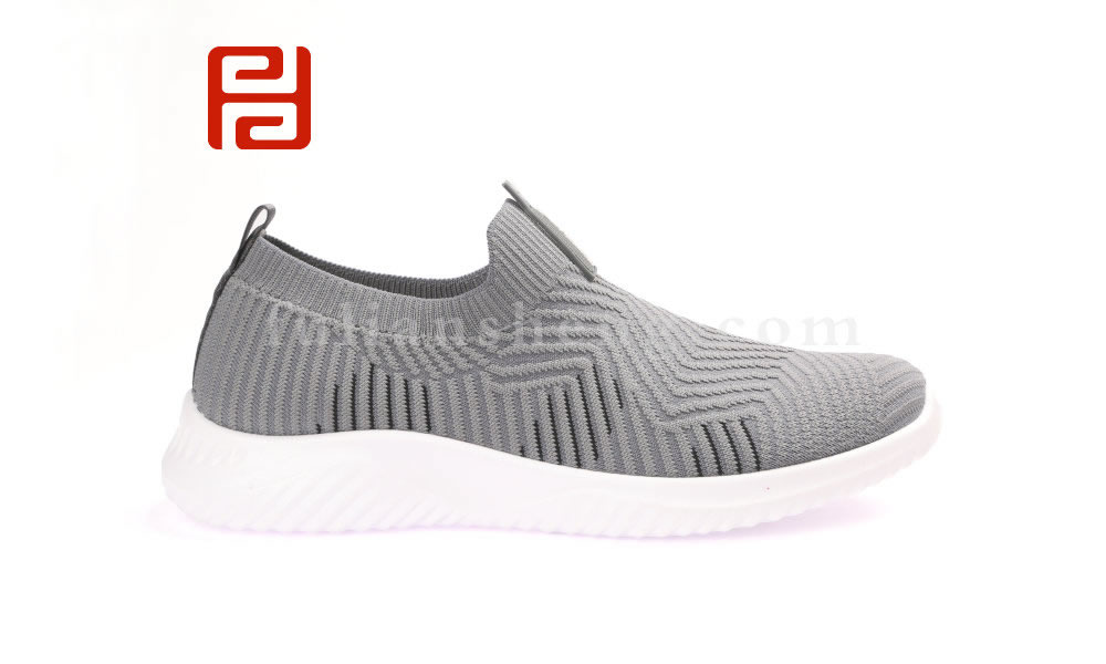 福連升男士透氣網面一腳蹬襪子鞋休閑單鞋運動鞋圖片