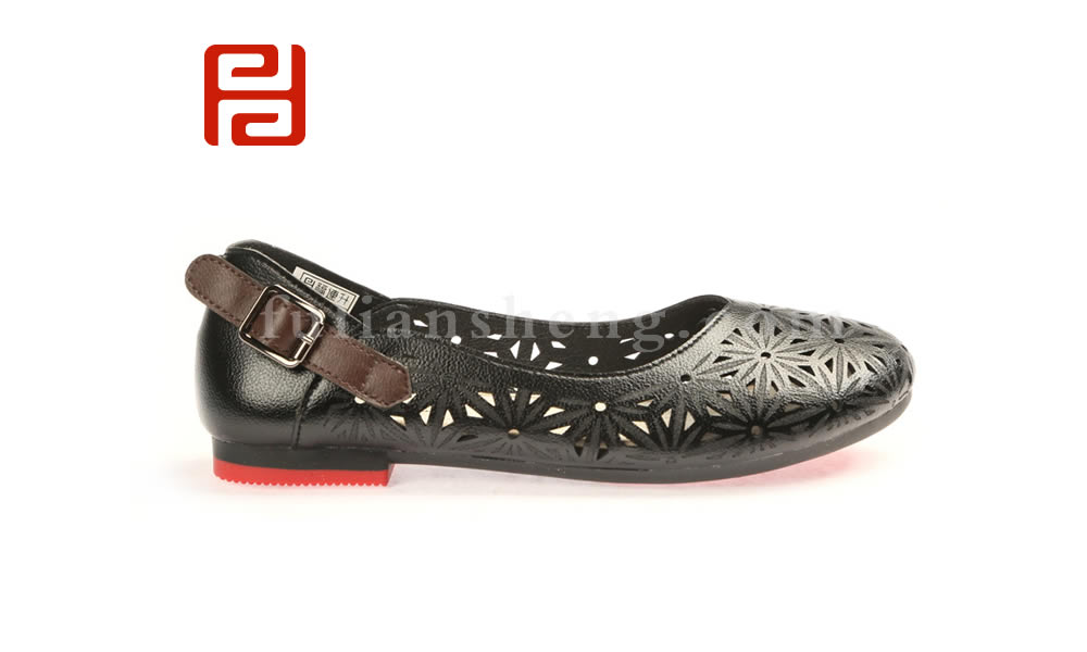 福連升輕軟防滑底時尚時裝女涼鞋奶奶款 老北京布鞋女鞋夏圖片