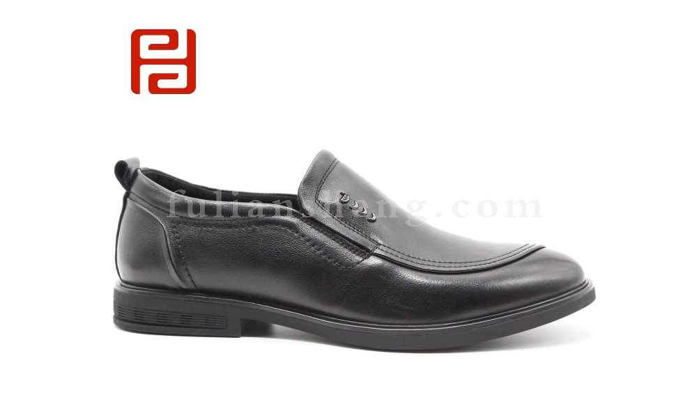 福連升春秋男士商務正裝休閑中老年棉麻透氣爸爸鞋圖片