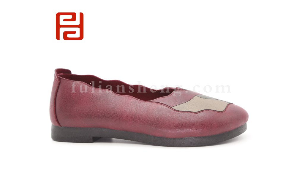 福連升媽媽鞋軟底棉麻寬腳女休閑奶奶單鞋中老年鞋圖片