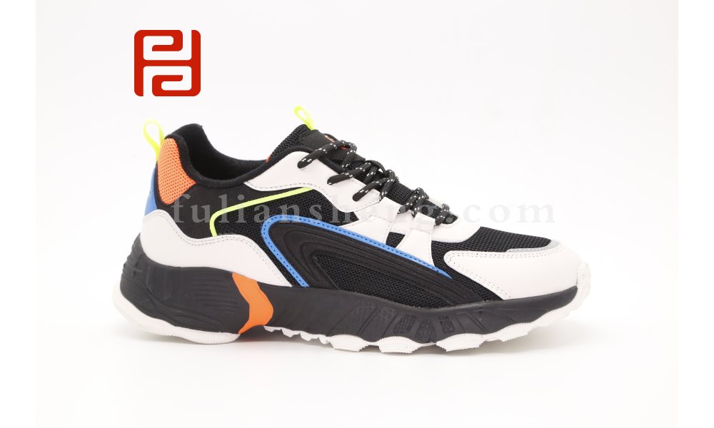 福連升休閑鞋男款時尚經典男士棉麻透氣舒適運動鞋圖片