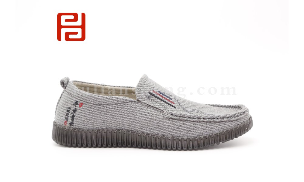 老北京布鞋男士單鞋牛筋底軟底棉麻透氣休閑鞋中年爸爸鞋圖片