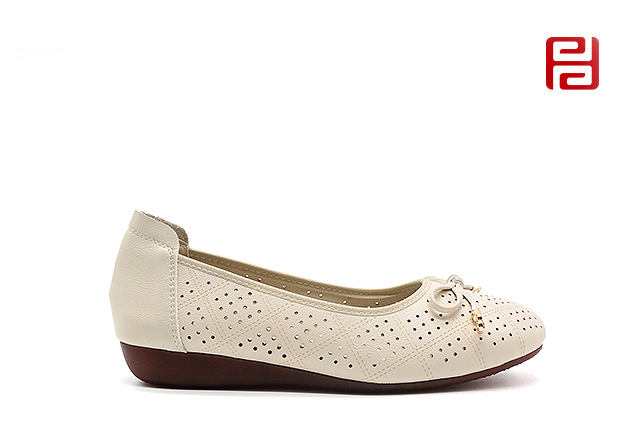 福連升夏季女鞋小芭蕾淺口鞋子低跟舒適休閑女鞋