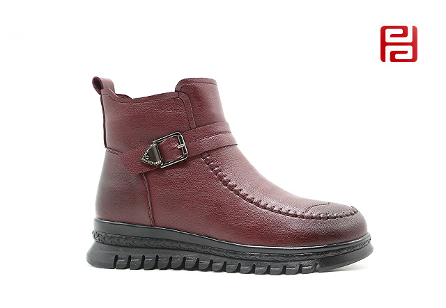 福連升冬季保暖舒適羊毛鞋女鞋老北京布鞋