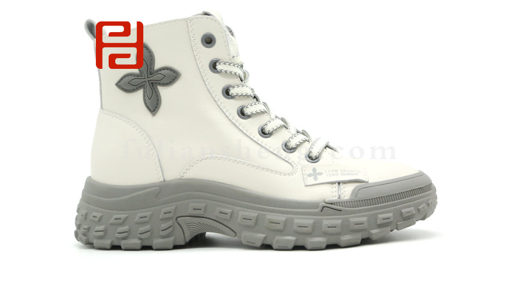 福連升冬季時(shí)尚榴蓮鞋增高厚底保暖舒適休閑女鞋