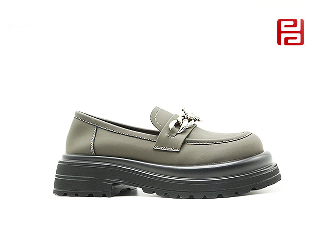 福連升春秋女鞋甜辣時尚增高樂福鞋單鞋