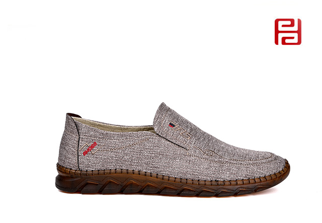 福連升春秋休閑男鞋舒適休閑手縫鞋中老年單鞋