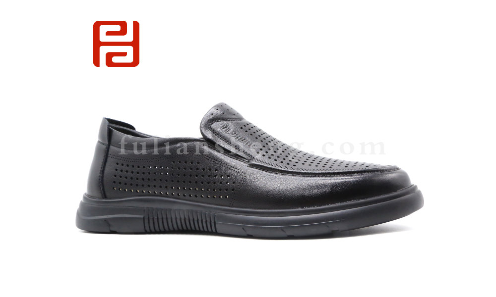 福連升夏季男鞋輕松工作商務鞋