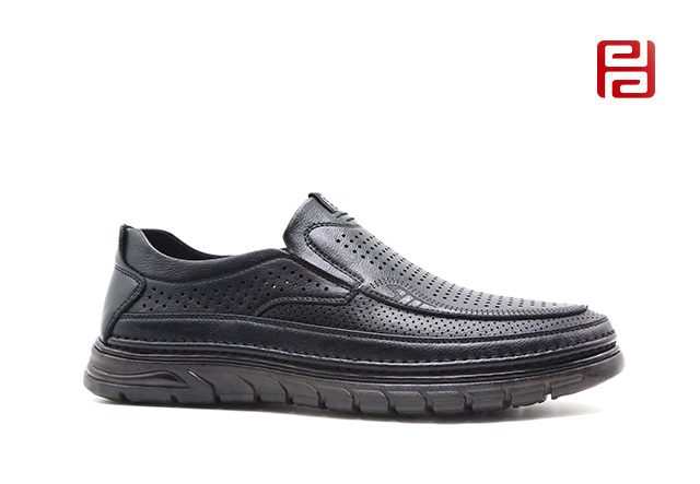 福連升夏季男鞋輕松工作商務鞋輕軟透氣休閑男鞋