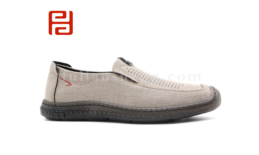 福連升夏季男鞋休閑生活手縫鞋