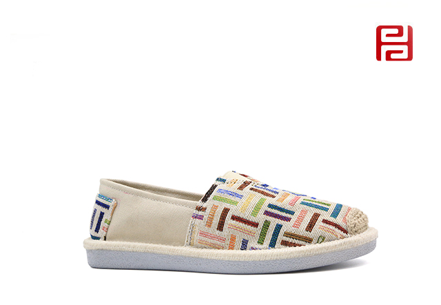 福連升春秋新款舒適休閑女鞋漁夫鞋單鞋