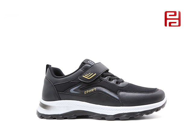 福連升春秋新款休閑運動男鞋健步鞋男單鞋