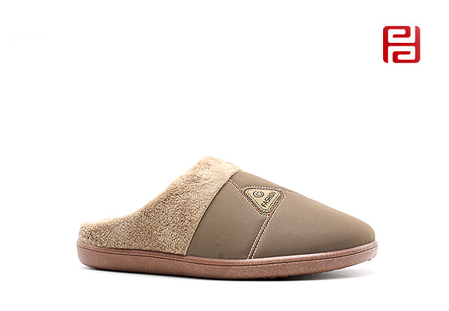 福連升冬季新款居家時光男鞋拖鞋居家拖鞋