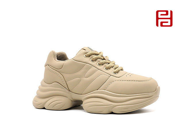 福連升冬季新款運動生活女鞋時尚運動老爹鞋