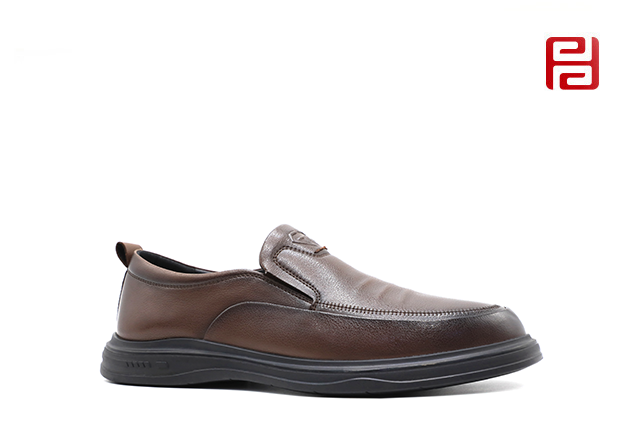 輕松工作男鞋商務休閑皮鞋3D緩震鞋墊棉麻里布