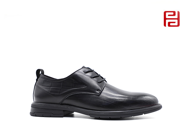 商務(wù)休閑男鞋3D緩震鞋墊棉麻里布舒適休閑鞋