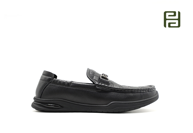 福連升春秋單鞋輕松工作男鞋商務休閑豆豆鞋