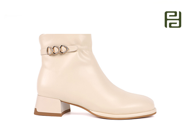 福連升冬季時(shí)尚工作商務(wù)女鞋短靴