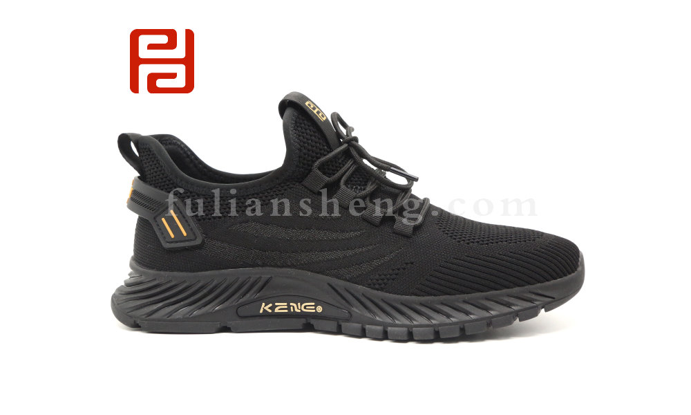 福連升老北京運動鞋春男士跑鞋旅游飛織網面透氣鞋子圖片