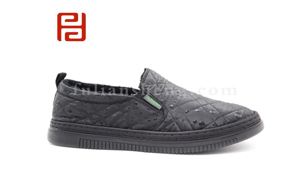 福連升休閑鞋男鞋冬季加絨一腳蹬懶人老北京布鞋板鞋圖片