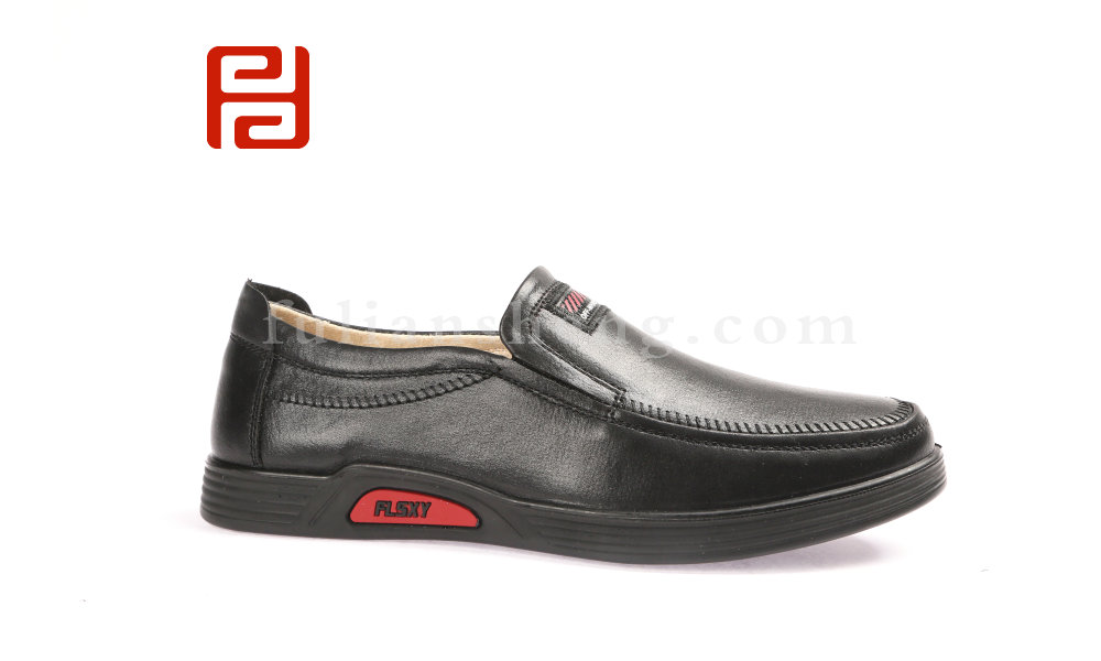 福連升春商務休閑輕便免洗休閑鞋老北京布鞋男士單鞋(圖2)