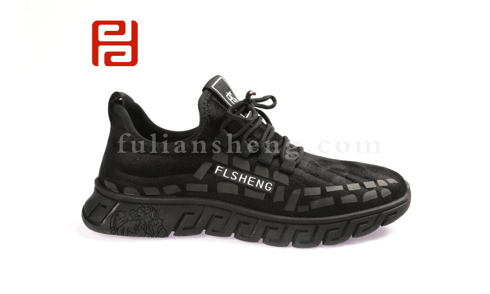 福連升春透氣防滑軟底椰子鞋休閑運動男單老北京布鞋(圖2)