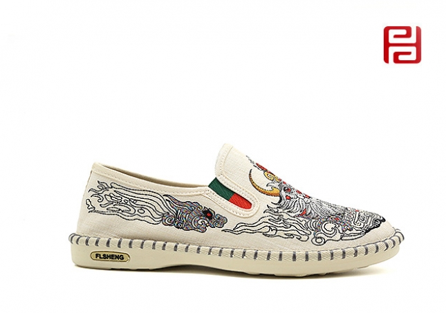 福連升春秋時(shí)尚國(guó)粹休閑鞋中國(guó)風(fēng)男鞋老北京布鞋