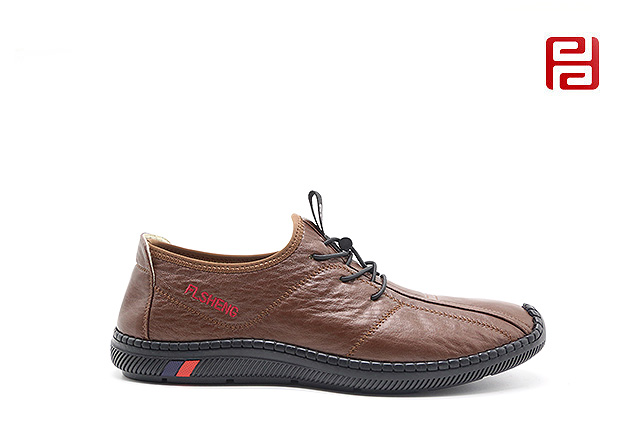 福連升休閑鞋男鞋超柔布舒適合腳商務休閑男單鞋