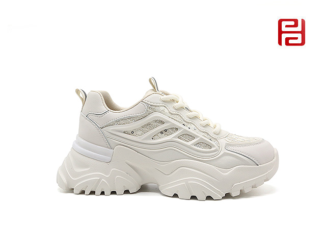 福連升春季時(shí)尚運(yùn)動(dòng)鞋輕便厚底透氣松糕女鞋