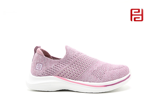 福連升春季一腳蹬健步鞋休閑運動鞋女鞋漫步鞋